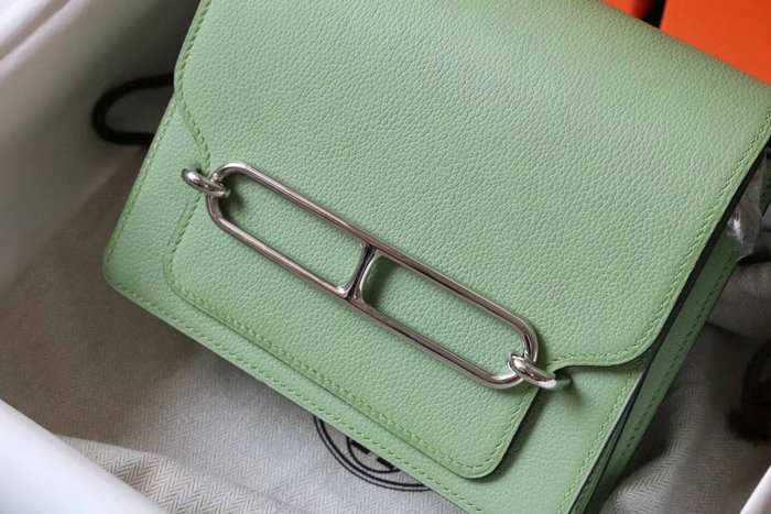 Hermes Evercolor Leather Roulis Bag Vert Criquet HR0805