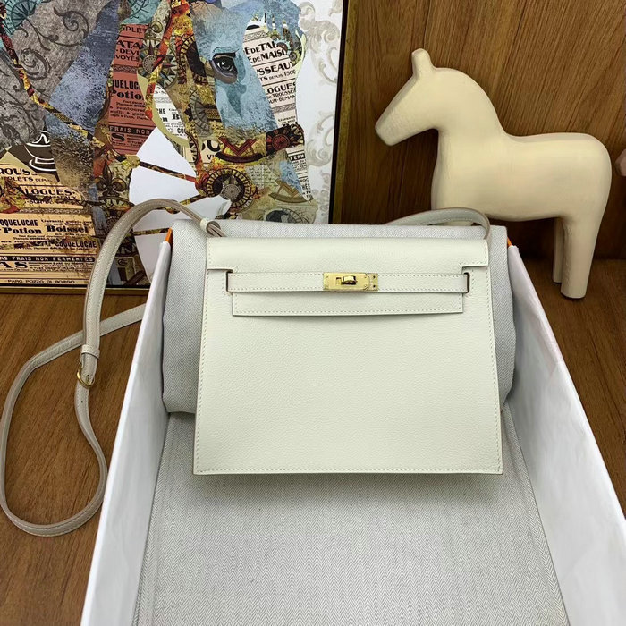 Hermes Kelly Danse 22 Bag Craie HKD0805