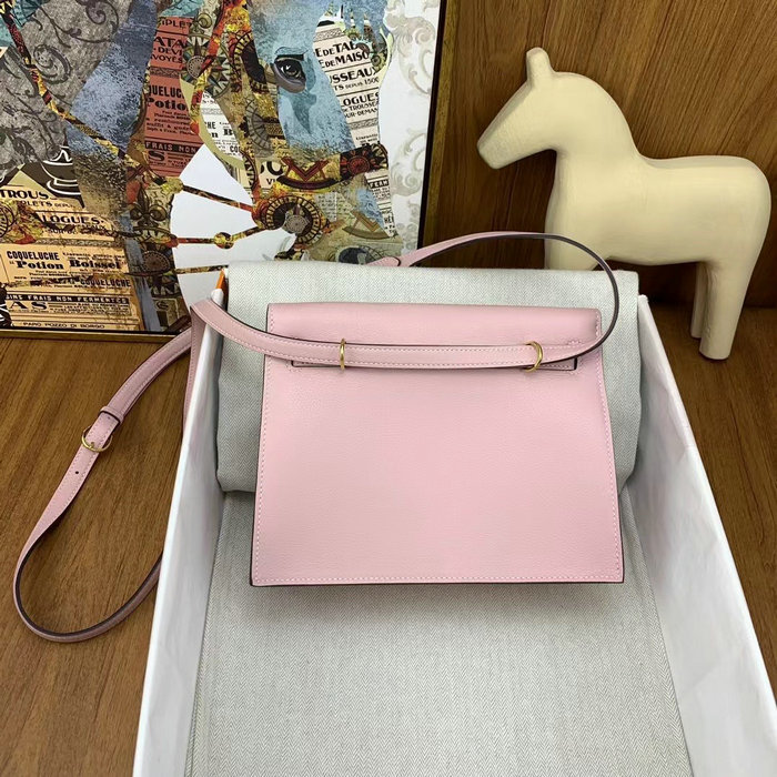 Hermes Kelly Danse 22 Bag Rose Saiura HKD0805