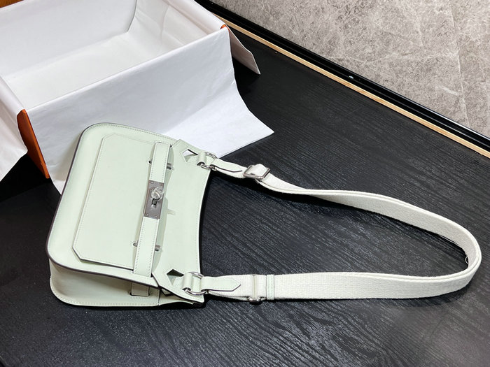 Hermes Swift Leather Mini Jypsiere Bag Vert Fizz HJ0730