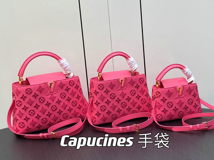 Louis Vuitton Capucines BB Pink M22922