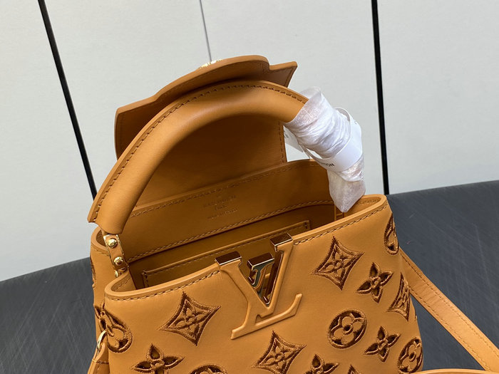 Louis Vuitton Capucines Mini Brown M22863