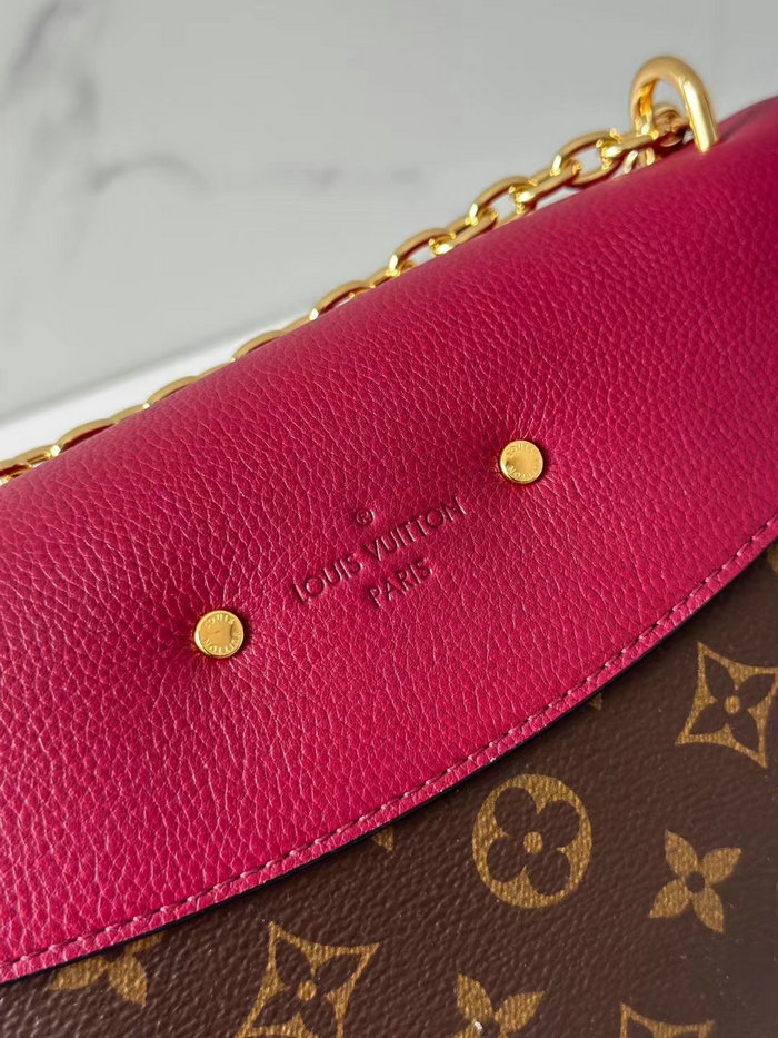 Louis Vuitton Monogram Canvas Saint Placide Burgundy M43584