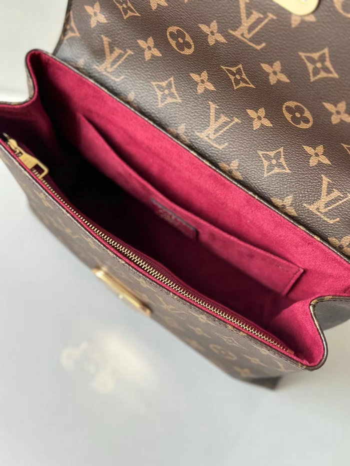 Louis Vuitton Monogram Canvas Saint Placide Burgundy M43584