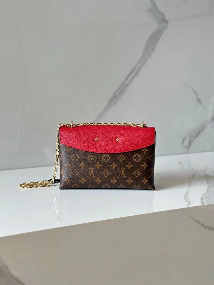 Louis Vuitton Monogram Canvas Saint Placide Red M43584