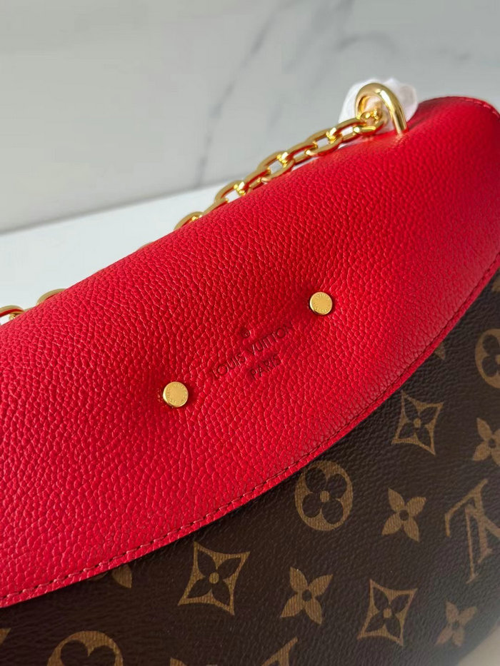 Louis Vuitton Monogram Canvas Saint Placide Red M43584