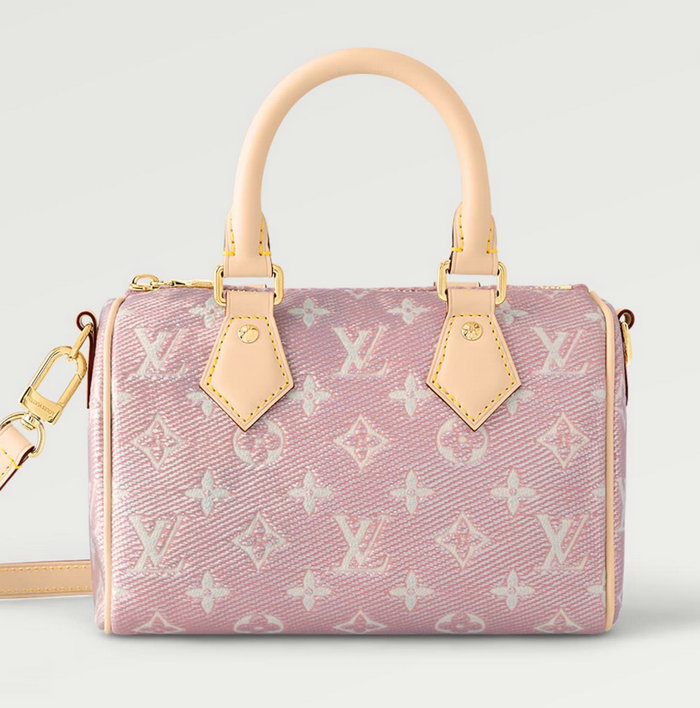 Louis Vuitton Speedy Bandouliere 20 Pink M22849