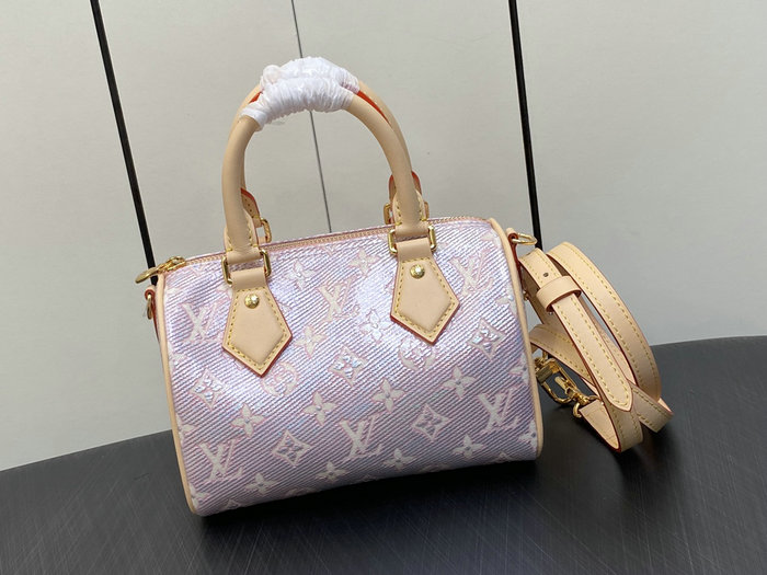 Louis Vuitton Speedy Bandouliere 20 Pink M22849