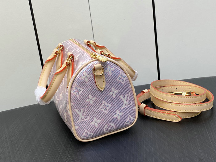 Louis Vuitton Speedy Bandouliere 20 Pink M22849