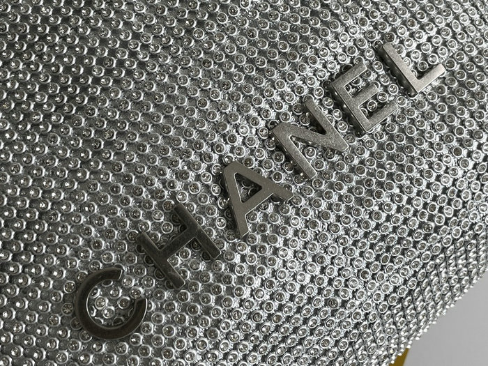 Mini Chanel 22 Handbag with Rhinestone AS3980