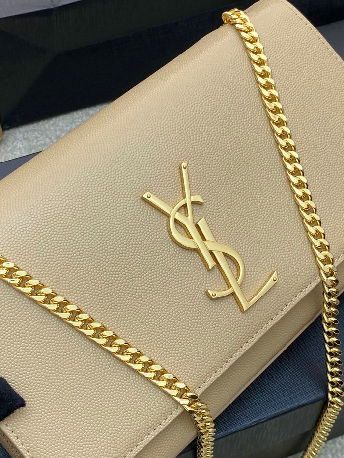 Saint Laurent Kate 24 Chain Bag Beige 354021