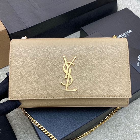 Saint Laurent Kate 24 Chain Bag Beige 354021