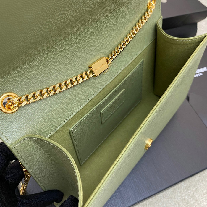 Saint Laurent Kate 24 Chain Bag Green 354021