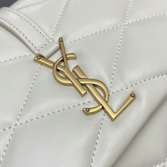 Saint Laurent Le 57 Hobo Bag White 698567