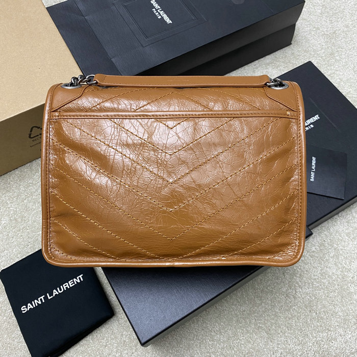 Saint Laurent Medium Niki Bag Brown 633158