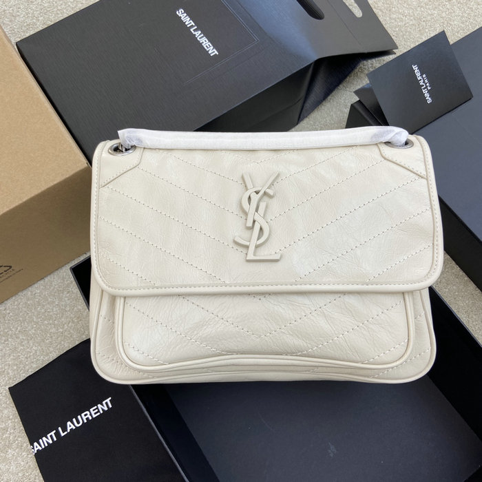 Saint Laurent Medium Niki Bag Cream 633158