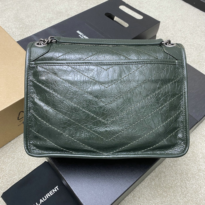 Saint Laurent Medium Niki Bag Green 633158