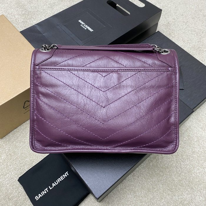 Saint Laurent Medium Niki Bag Purple 633158