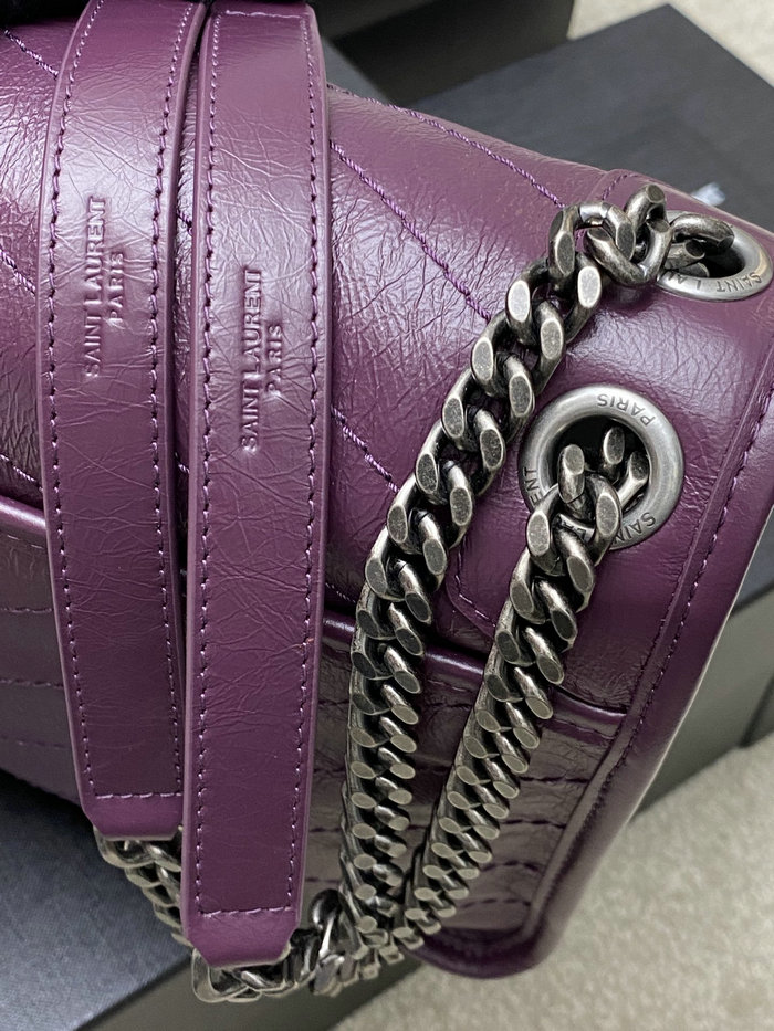 Saint Laurent Medium Niki Bag Purple 633158