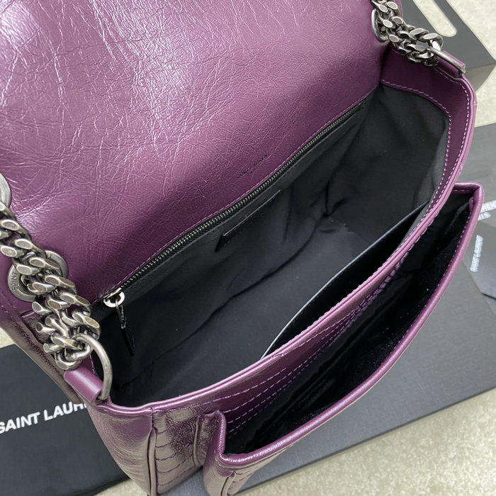 Saint Laurent Medium Niki Bag Purple 633158