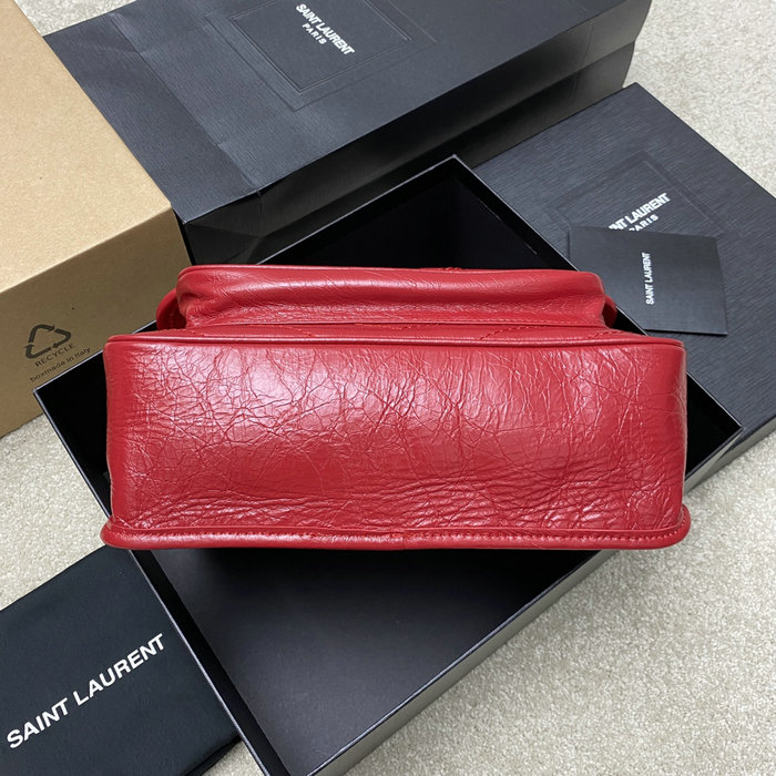 Saint Laurent Medium Niki Bag Red 633158