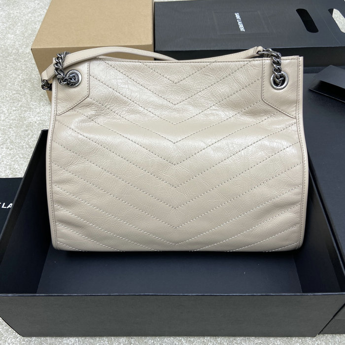 Saint Laurent Niki Medium Shopping Bag Beige 577999