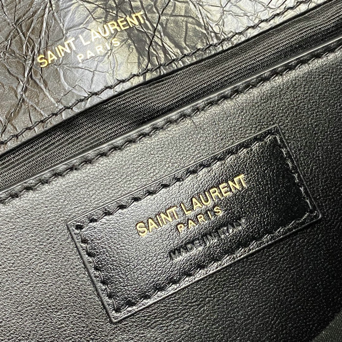 Saint Laurent Small Niki Bag Black with Gold 498892