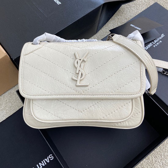 Saint Laurent Small Niki Bag Cream 498892