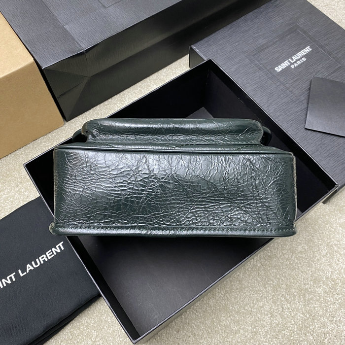 Saint Laurent Small Niki Bag Dark Green 498892