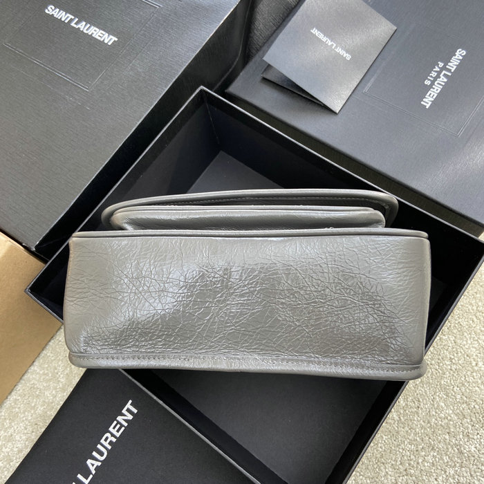 Saint Laurent Small Niki Bag Dark Grey 498892