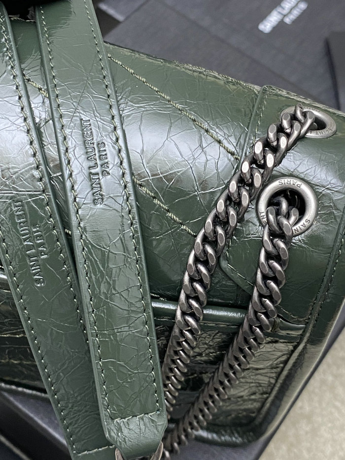 Saint Laurent Small Niki Bag Green 498892