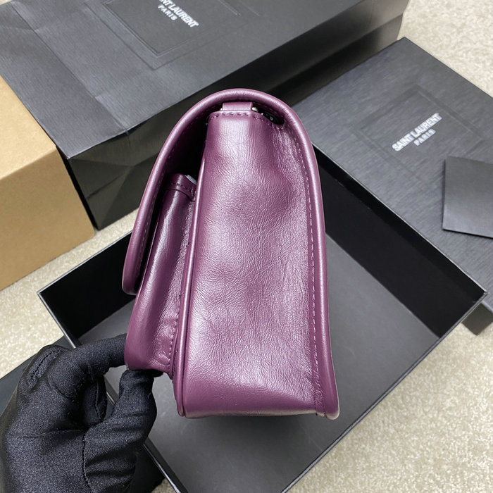 Saint Laurent Small Niki Bag Purple 498892