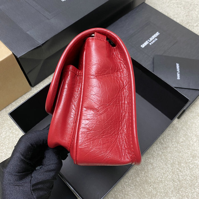 Saint Laurent Small Niki Bag Red 498892