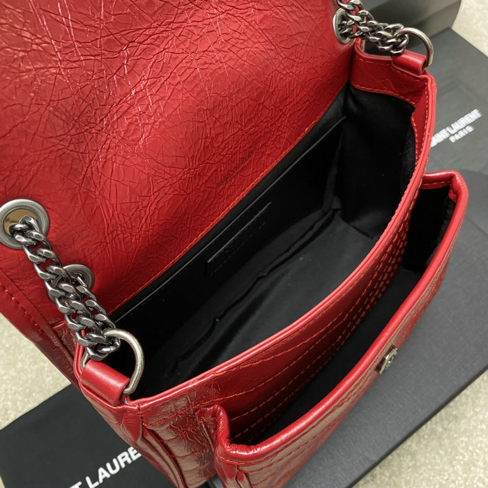 Saint Laurent Small Niki Bag Red 498892