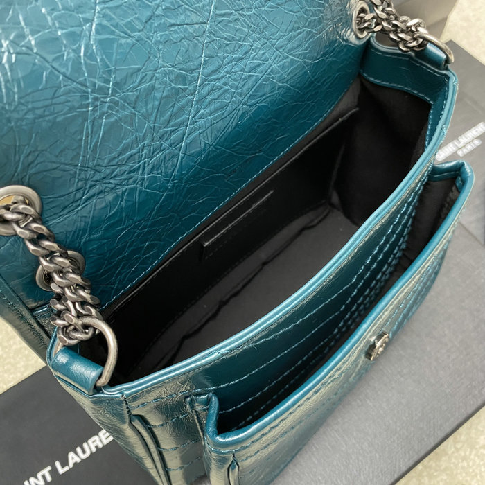 Saint Laurent Small Niki Bag Turquoise 498892