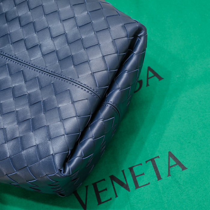 Bottega Veneta Small Flip Flap Bag Blue 754916