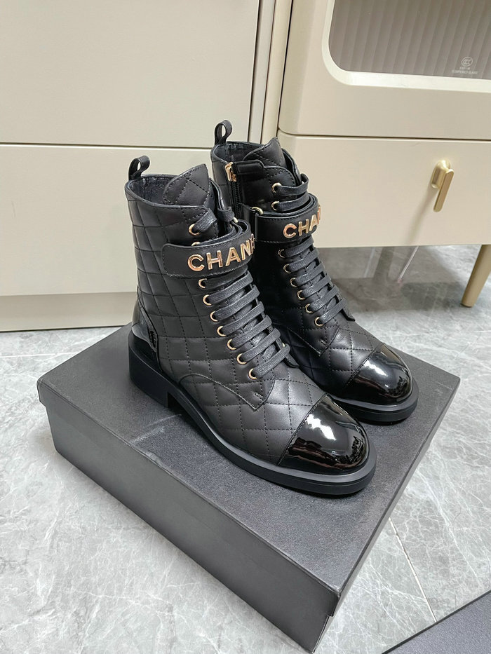 Chanel Leather Boots SDC080914