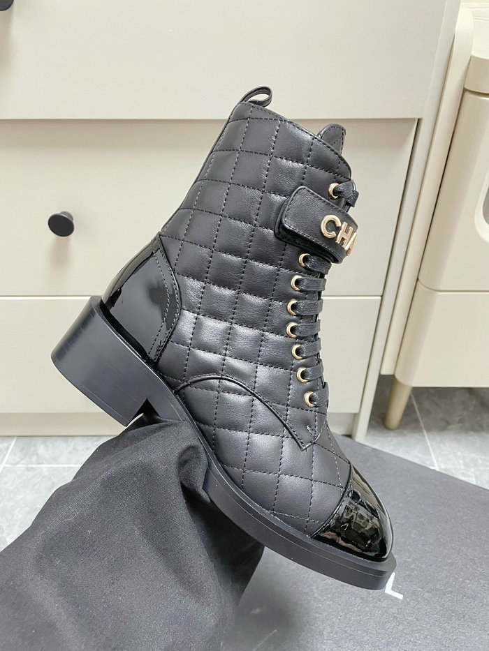 Chanel Leather Boots SDC080914