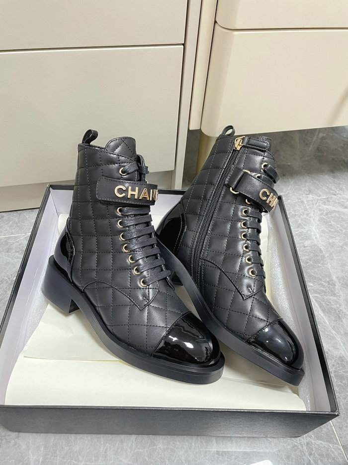 Chanel Leather Boots SDC080914