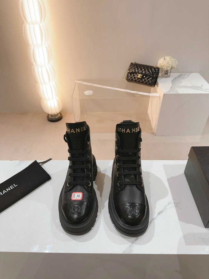 Chanel Leather Boots SDC080915