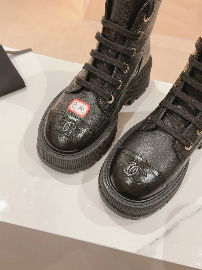 Chanel Leather Boots SDC080915