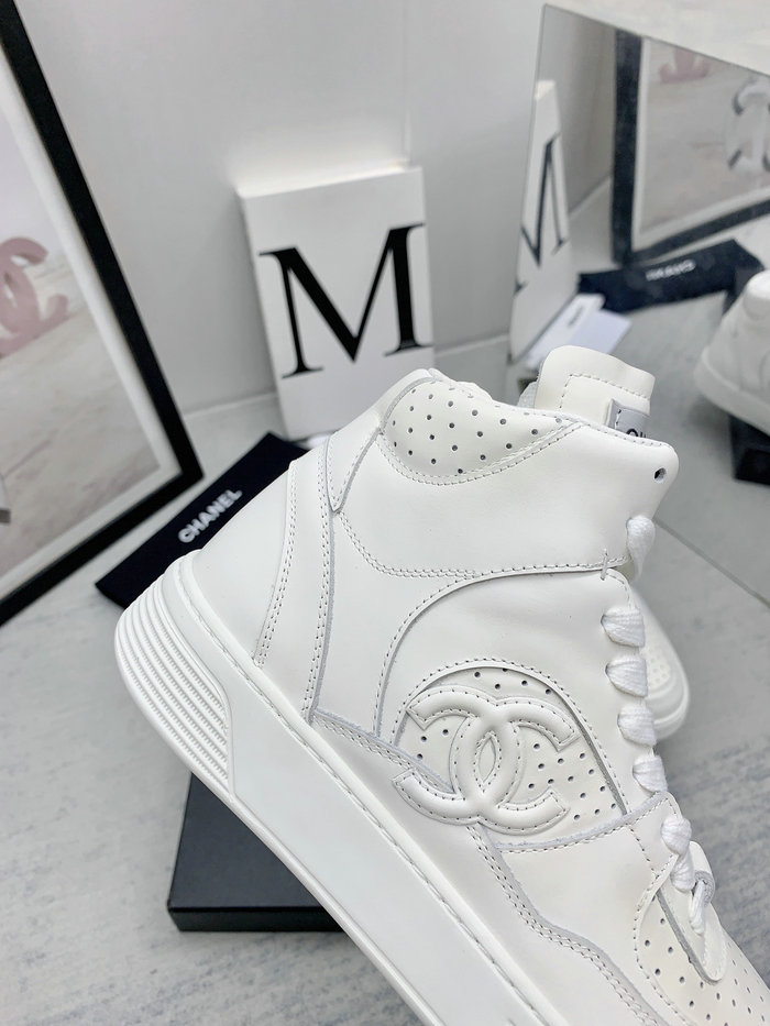 Chanel Leather Sneakers SDC080906