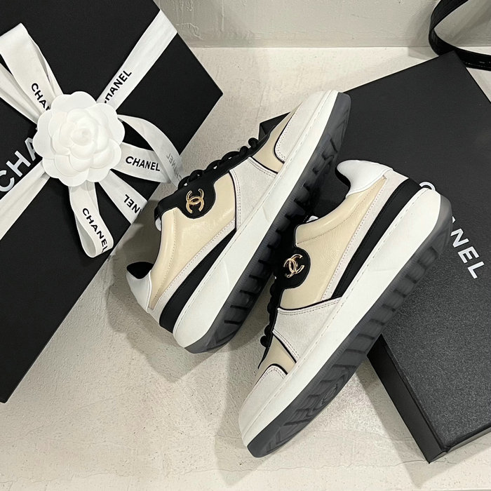 Chanel Leather Sneakers SDC080907