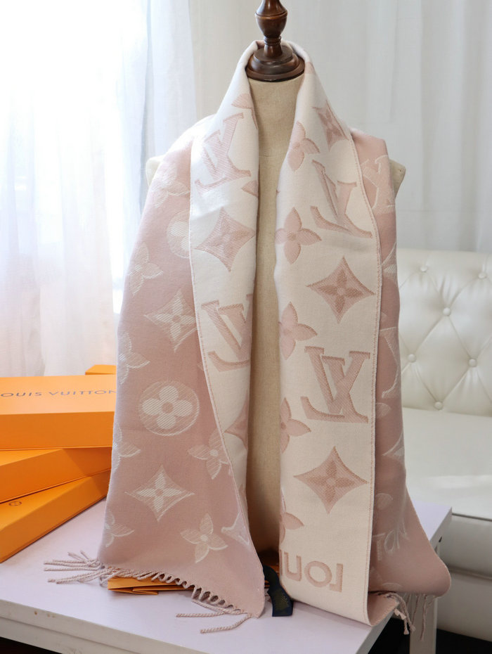 LV Essential Shine Scarf Pink M78159