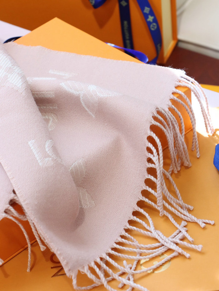 LV Essential Shine Scarf Pink M78159