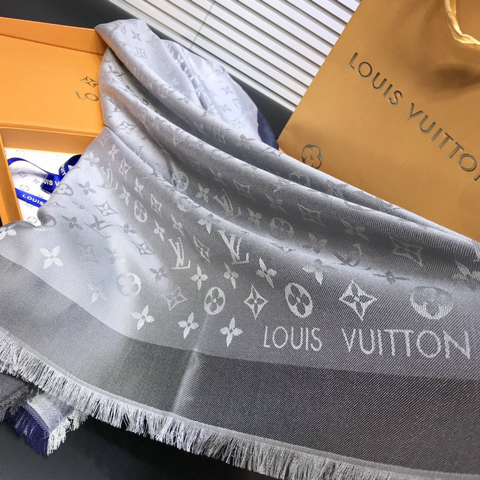 Louis Vuitton On The Edge Monogram Shawl LS080802