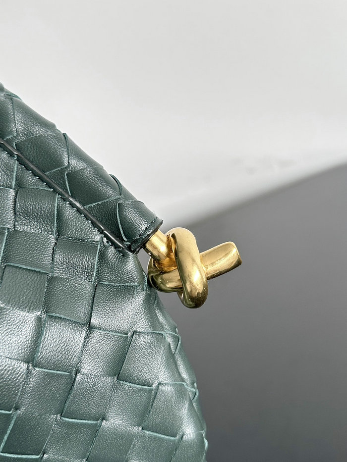 Bottega Veneta Medium Solstice Shoulder Bag Green B740990