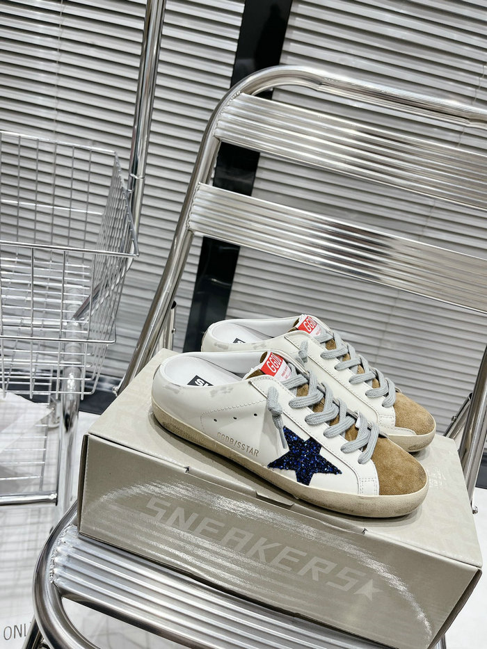 Golden Goose Calfskin Slippers SNG082623