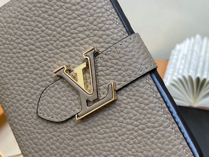 LV Vertical Compact Wallet Grey M81561