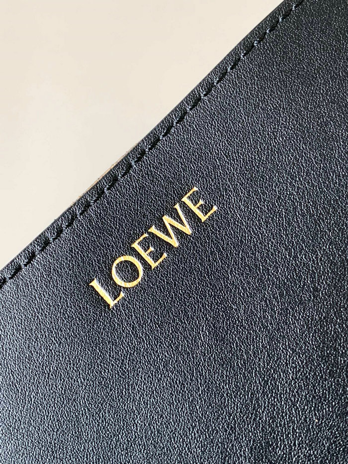 Loewe Puzzle Fold Tote Black L9029